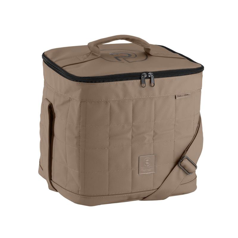 Torba na akcesoria Eskadron Platinum Faux Leather Smoky Taupe, beżowa 2025