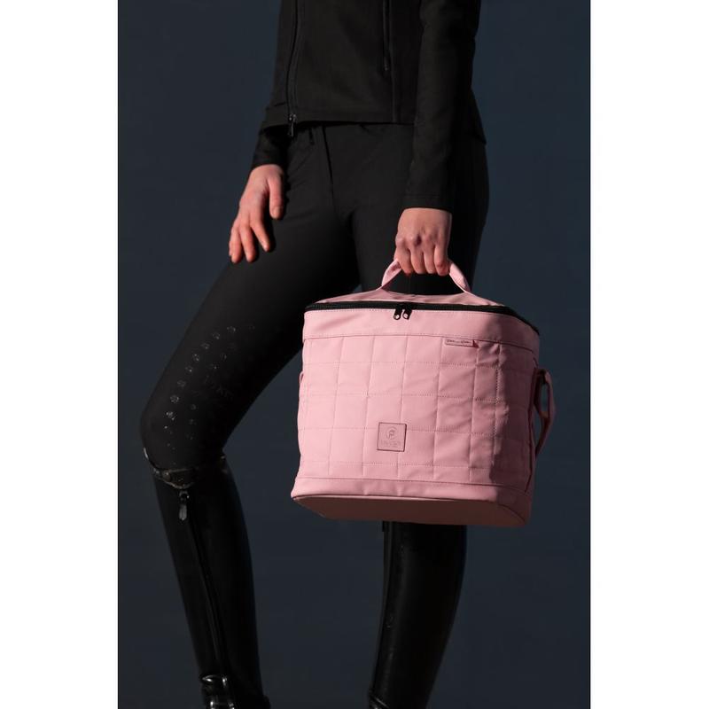 Torba na akcesoria Eskadron Platinum Faux Leather Soft Rouge, pudrowy róż 2025