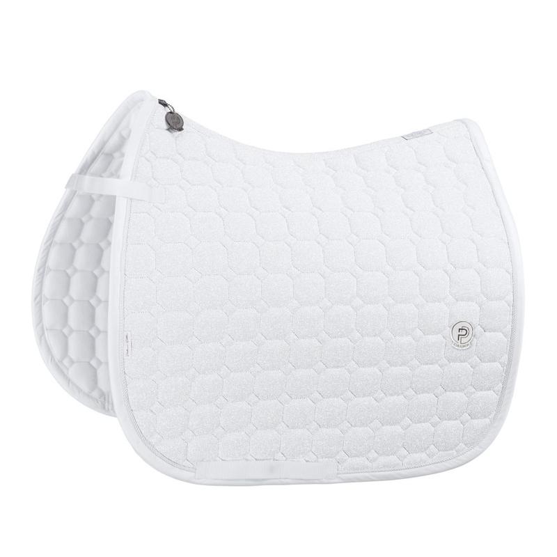Czaprak Eskadron Platinum Cotton Glitter White, biały 2024