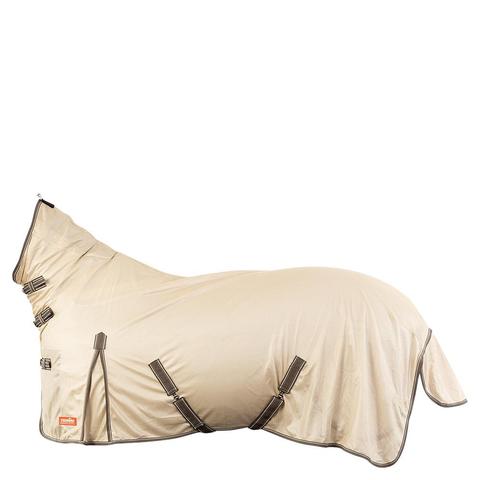 Derka siatkowa treningowa z kapturem BR beżowa