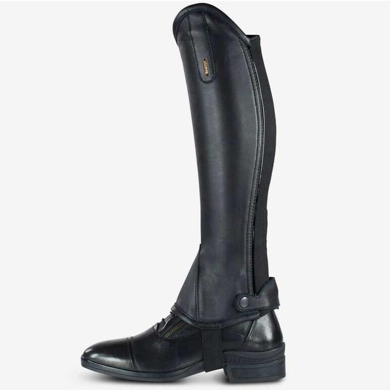 Czapsy Horze skórzane CLASSIC czarne