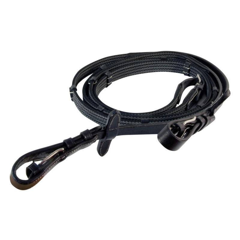 Wodze gumowe York czarne