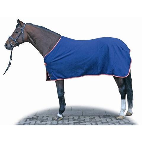 Derka polarowa HKM Alaska granatowo-czerwona