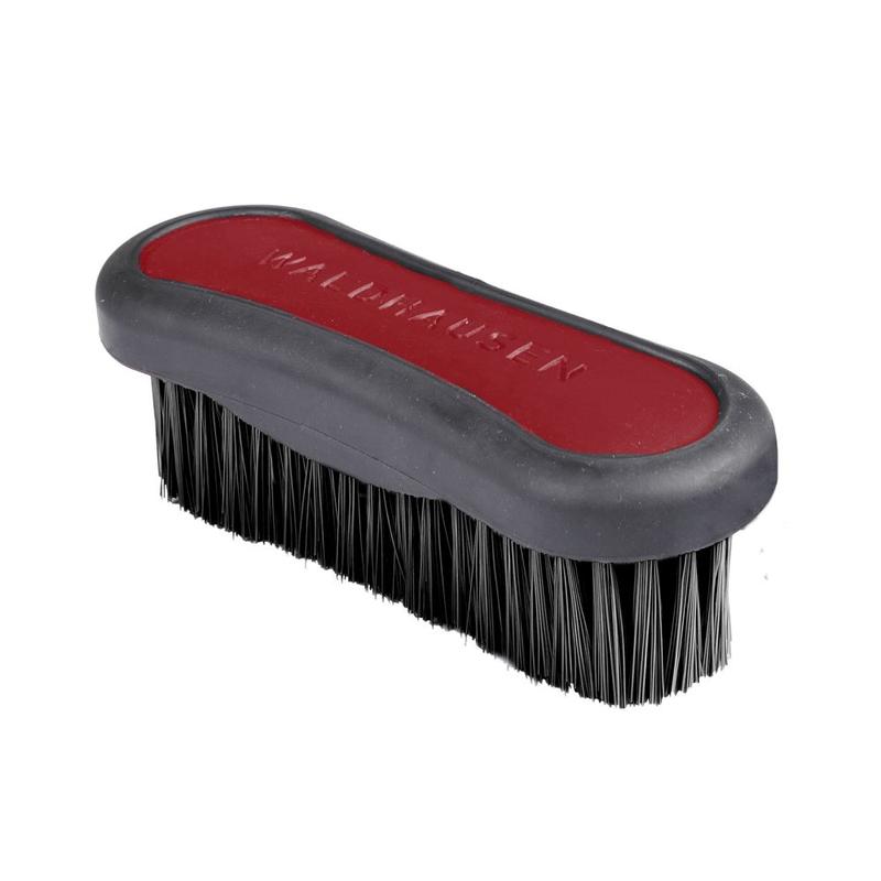 Szczotka do łba Waldhausen Brush szaro-bordowa