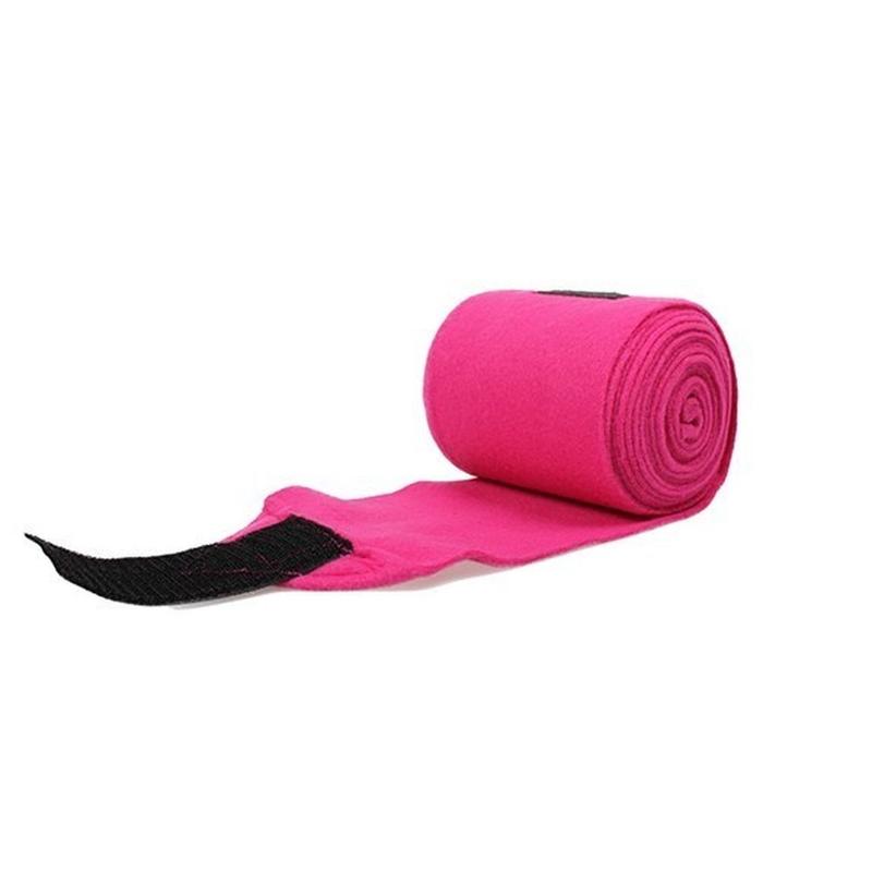 Bandaże polarowe QHP fuchsia, fuksjowe