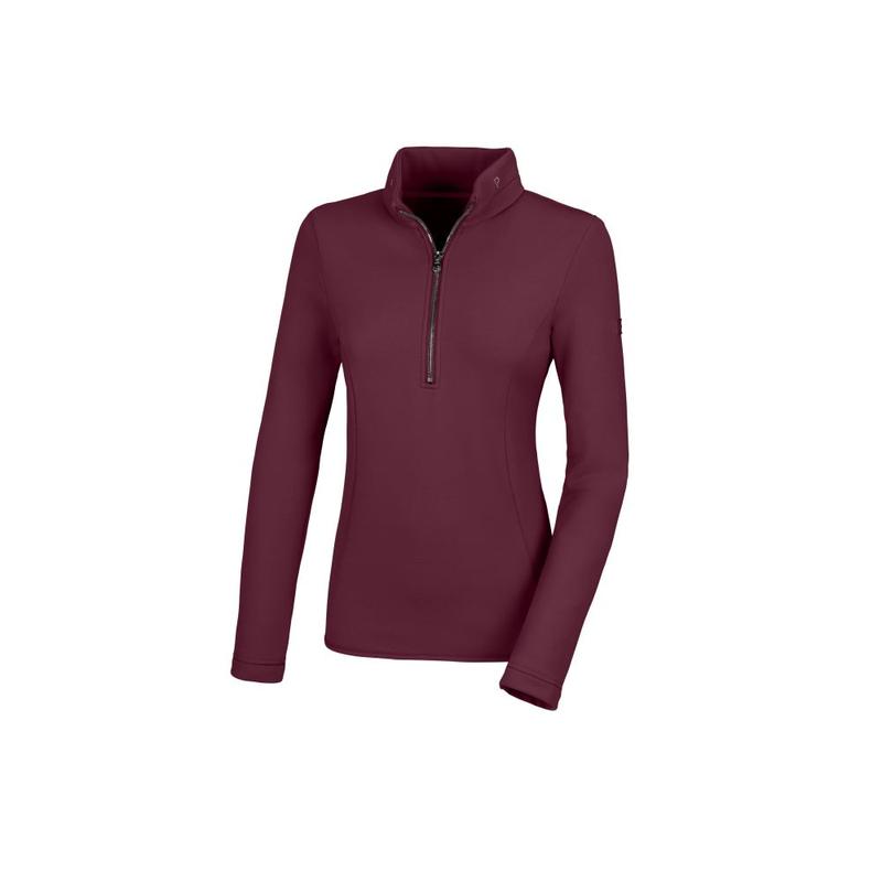 Bluza damska polarowa Pikeur Mulberry, bordowa 2023/2024