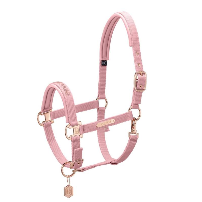 Kantar Eskadron Pin Buckle Heritage Pearl Rose, pudrowy róż 2023/2024