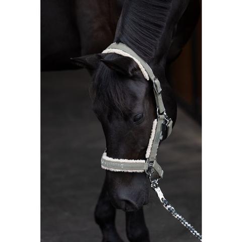 Kantar z futerkiem Eskadron Classic Sports Denim Double Pin Teddyfle Dusty Olive, oliwkowy 2025