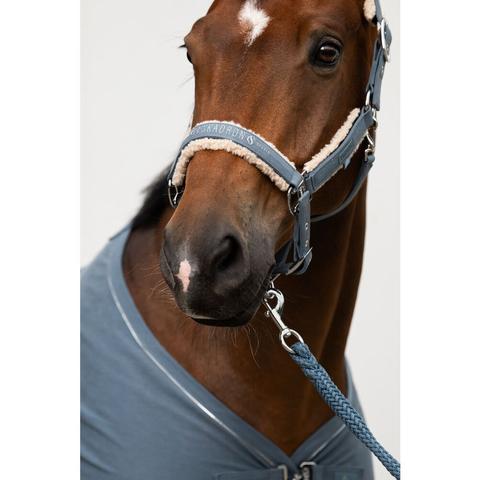 Kantar z futerkiem Eskadron Classic Sports Denim Double Pin Teddyfle Steel Blue, niebieski 2025