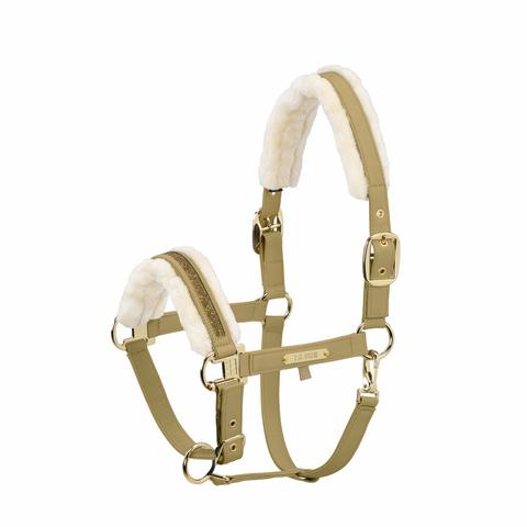 Kantar z futerkiem Eskadron Heritage Faux Leather Jewel FF Cardamom, złoty 2025/2026