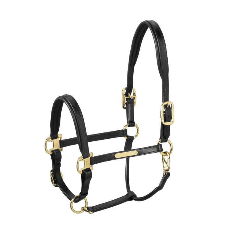 Kantar skórzany Eskadron Basics Leather Elegance Black, czarny