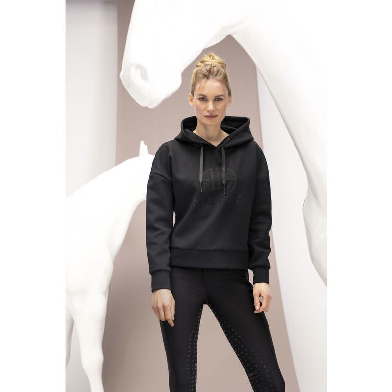 Bluza młodzieżowa z kapturem Athleisure Pikeur Black, czarna 2023/2024