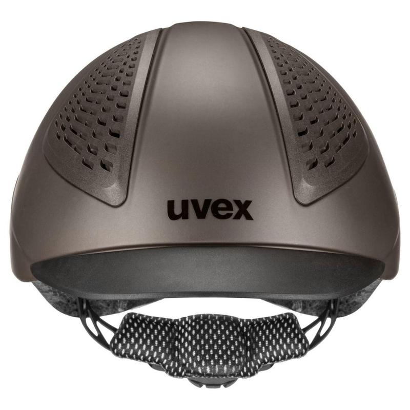 Kask UVEX Exxential III brązowy matowy