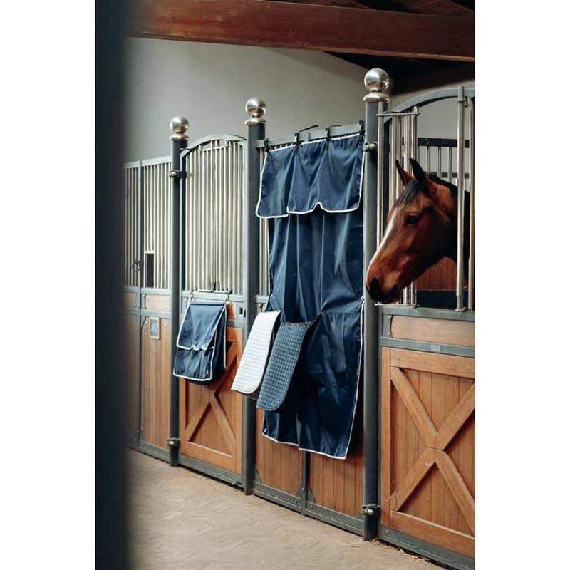 Kurtyna na boks Horze granatowa