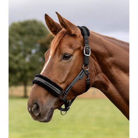 Kantar z futerkiem Waldhausen Elegant czarno-czarny