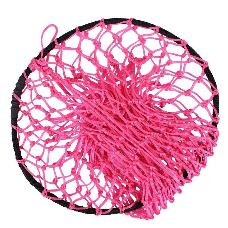 Siatka na siano QHP z obręczą różowa