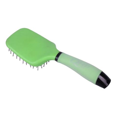 Szczotka żelowa do grzywy i ogona QHP niebieska