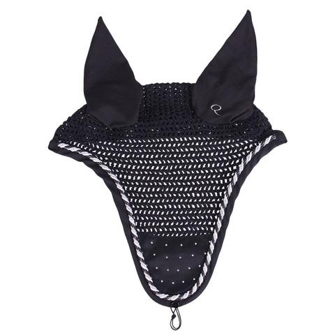 Nauszniki QHP Sparkle Black, czarne