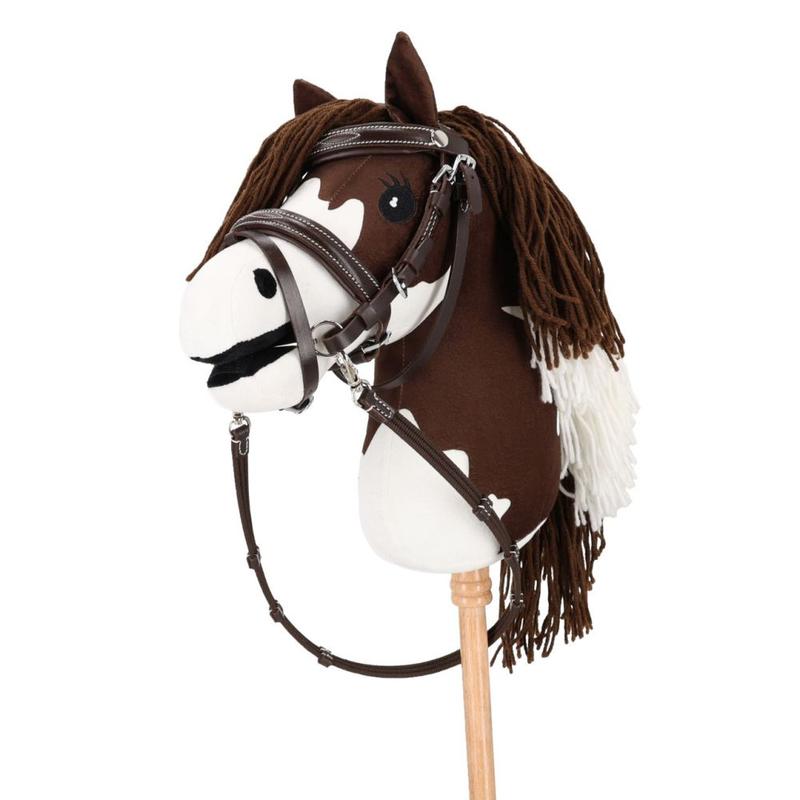 Ogłowie do Hobby horse QHP brązowe