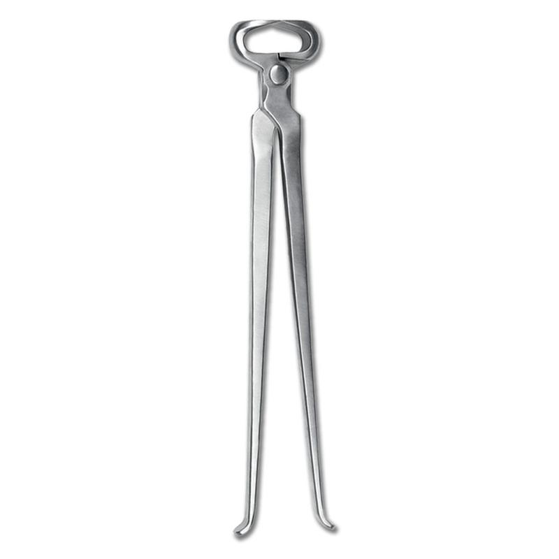 Cęgi do kopyt Waldhausen stal nierdzewna srebrne