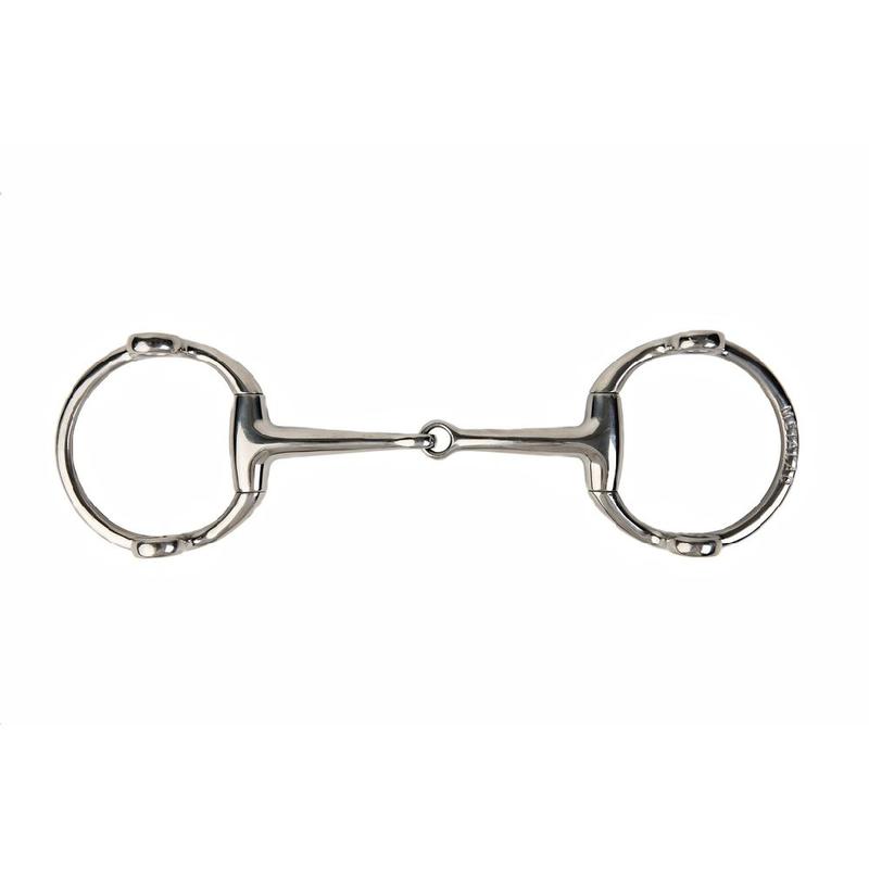 Wędzidło oliwkowe cyganka Ekkia Metalab pojedynczo łamane