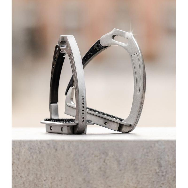 Strzemiona bezpieczne Waldhausen Pro srebrno-czarne
