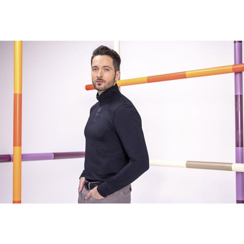 Bluza męska techniczna męska Sports Pikeur Black, czarna 2023/2024