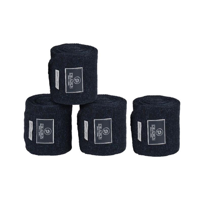 Bandaże akrylowe Eskadron Acrylic Lurex Platinum Navy, granatowe 2022/2023