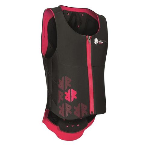 Ochraniacz na plecy z kamizelką Komperdell Ballistic czarno-fuksjowy