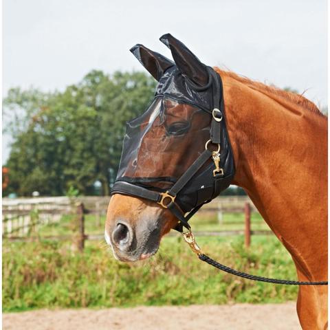 Maska siatkowa Busse Fly Guard Plus black, czarna