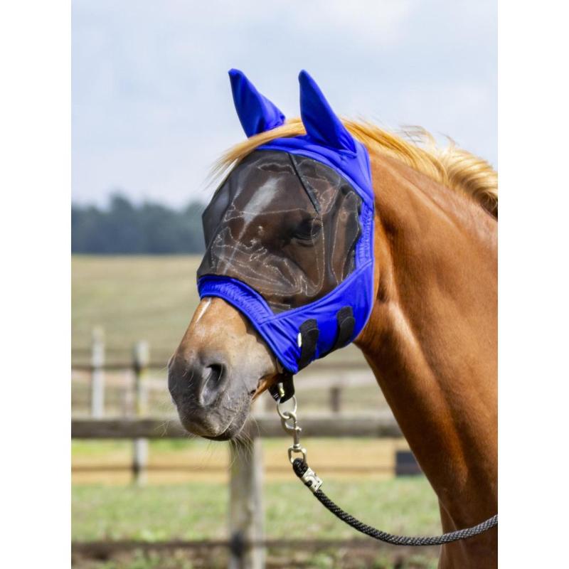 Maska siatkowa Busse FLY BUCKLER GAP niebieski