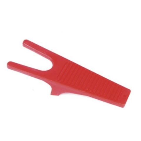 Piesek do butów HKM plastikowy czerwony