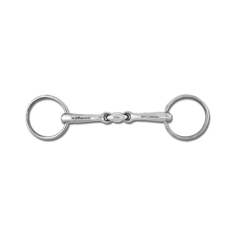 Wędzidło munsztukowe Waldhausen SS podwójnie łamane