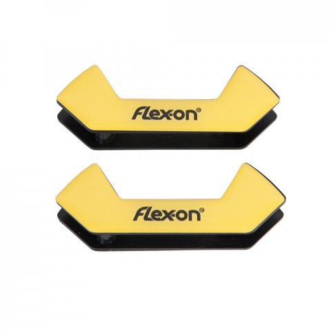 Wkładki magnetyczne do strzemion bezpiecznych Flex-on Safe On żółte