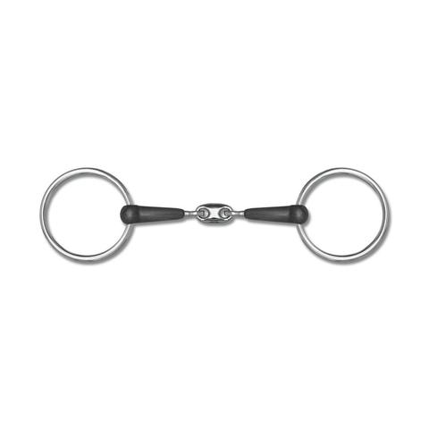 Wędzidło Waldhausen gumowe podwójnie łamane