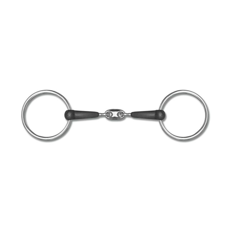 Wędzidło Waldhausen gumowe podwójnie łamane