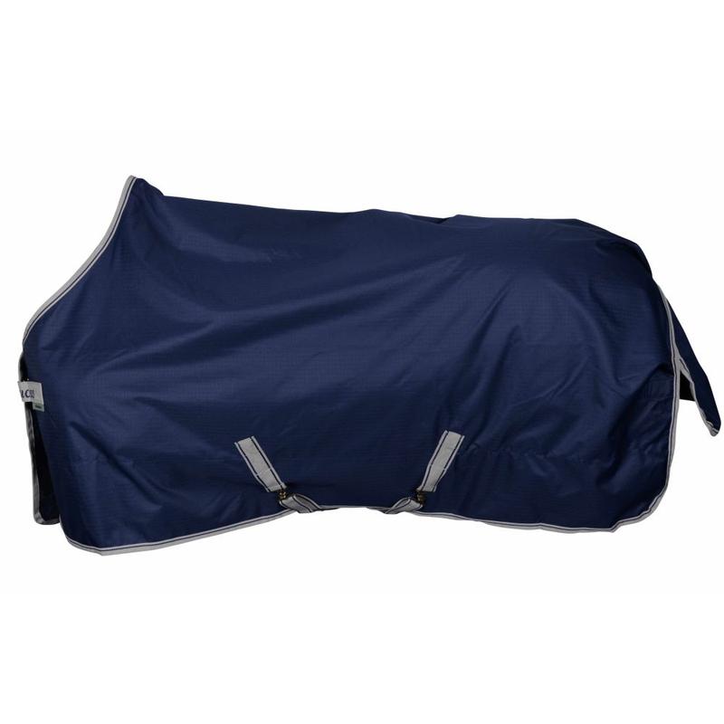 Derka padokowa Bucas 600D 150g Freedom Navy-Silver, granatowa