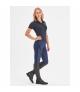 Legginsy damskie Busse Shape niebieskie