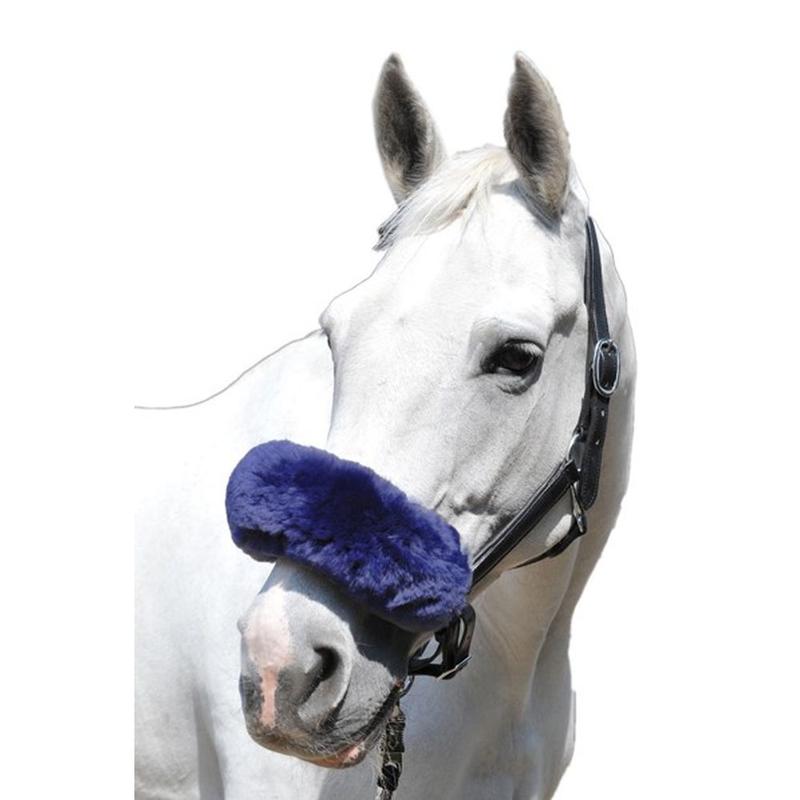 Futerko na paski ogłowia HKM granatowe