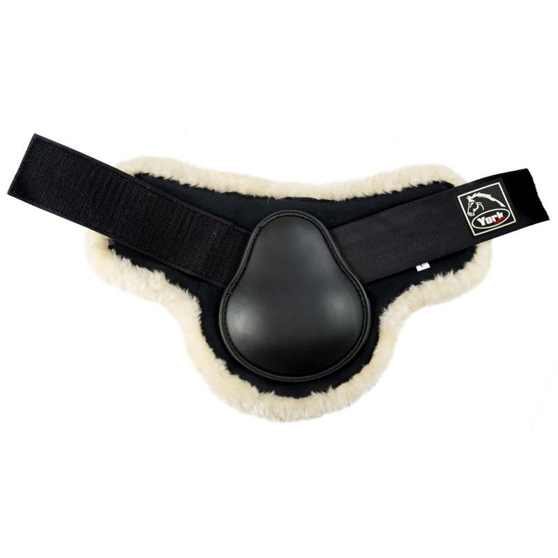 Ochraniacze z futerkiem York Comfort tył czarne