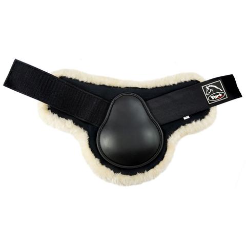 Ochraniacze z futerkiem York Comfort tył czarne