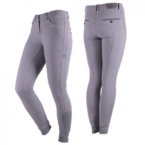 Bryczesy QHP Kaley Ash Grey, szare