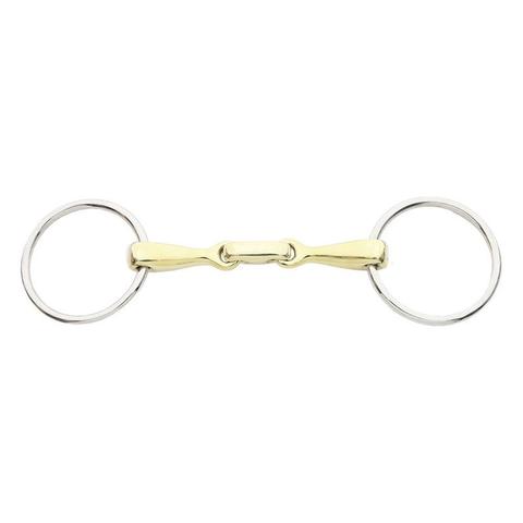 Wędzidło Kavalkade KavalBit niemieckie srebro podwójnie łamane blokujące się