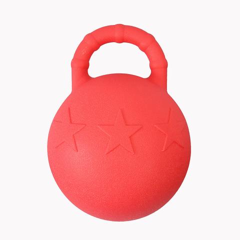 Piłka dla konia Ekkia czerwona