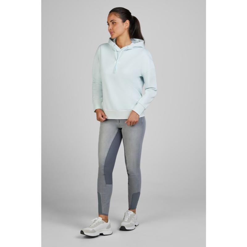 Bluza damska z kapturem Pikeur Sports Hoody jasnomiętowy
