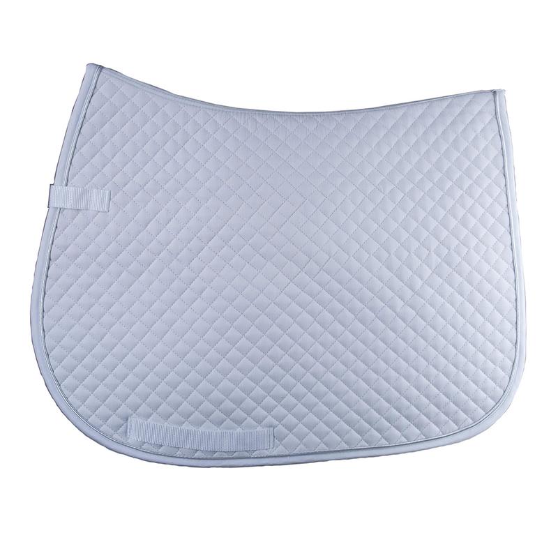 Czaprak HKM biały-srebrny