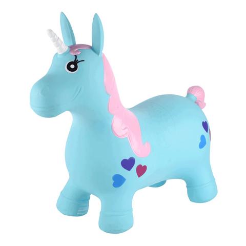 Jednorożec dmuchany Waldhausen błękitny