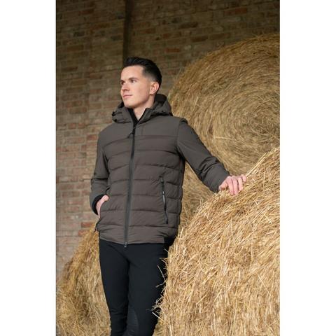 Kurtka zimowa męska Pikeur Hybrid Jacket Sports Deep khaki, ciemnozielona 2025/2026