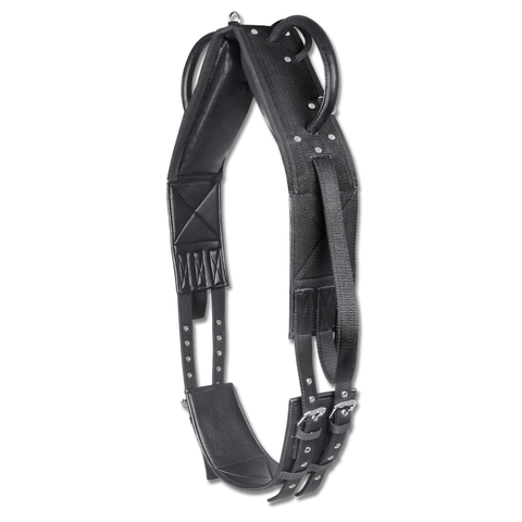 Pas do woltyżerki Waldhausen syntetyczny czarny