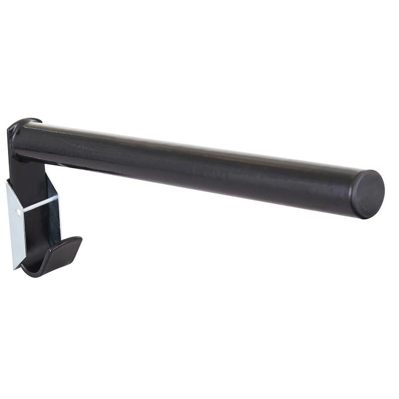 Wieszak na siodło BR składany gruby czarny